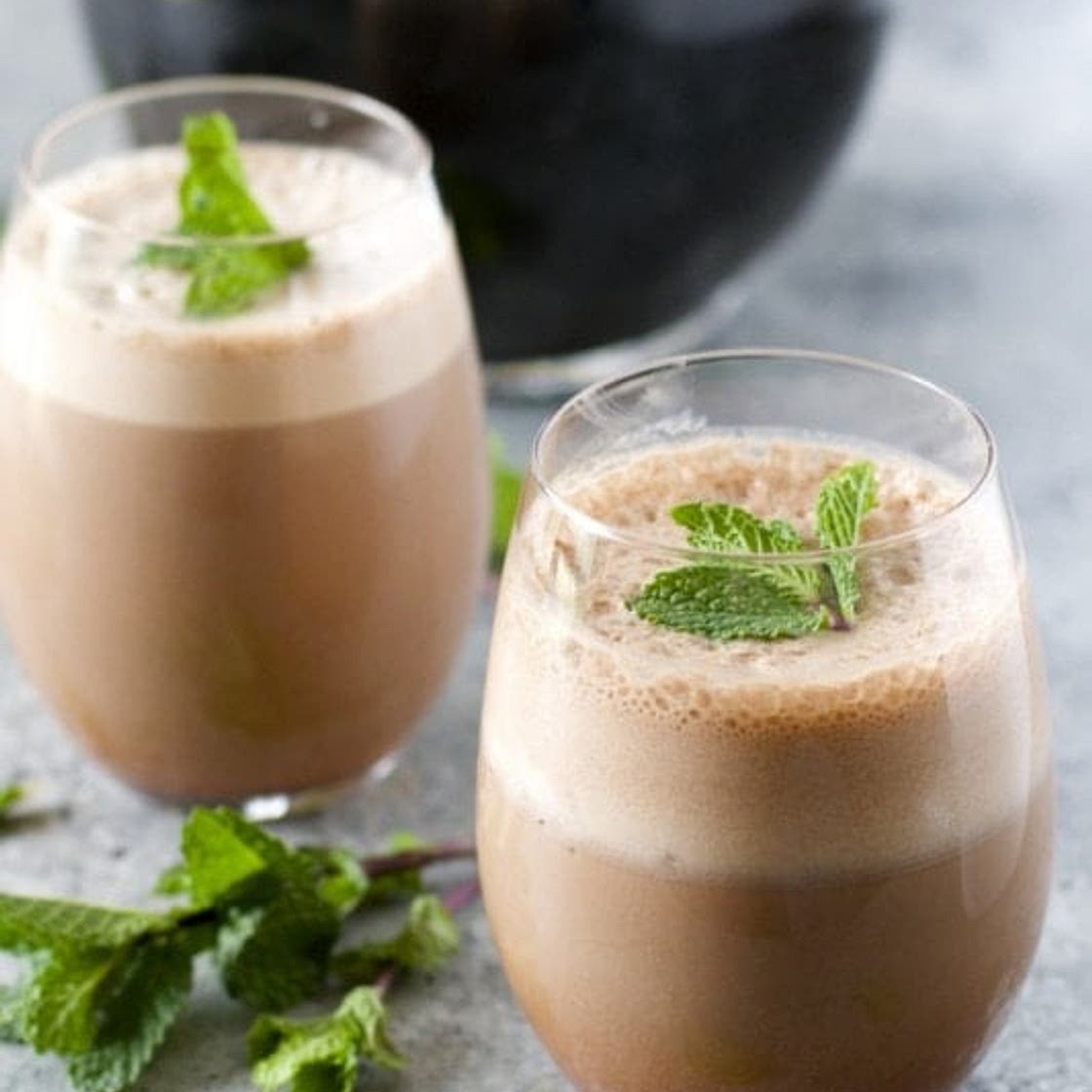 Peppermint Mocha Protein Shake