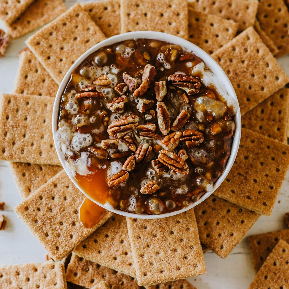No Bake Pecan Pie Dip with Cream Cheese