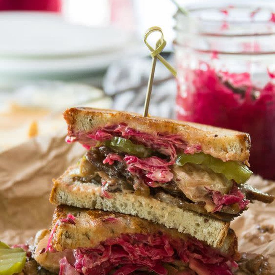 Vegan Reuben Sandwich