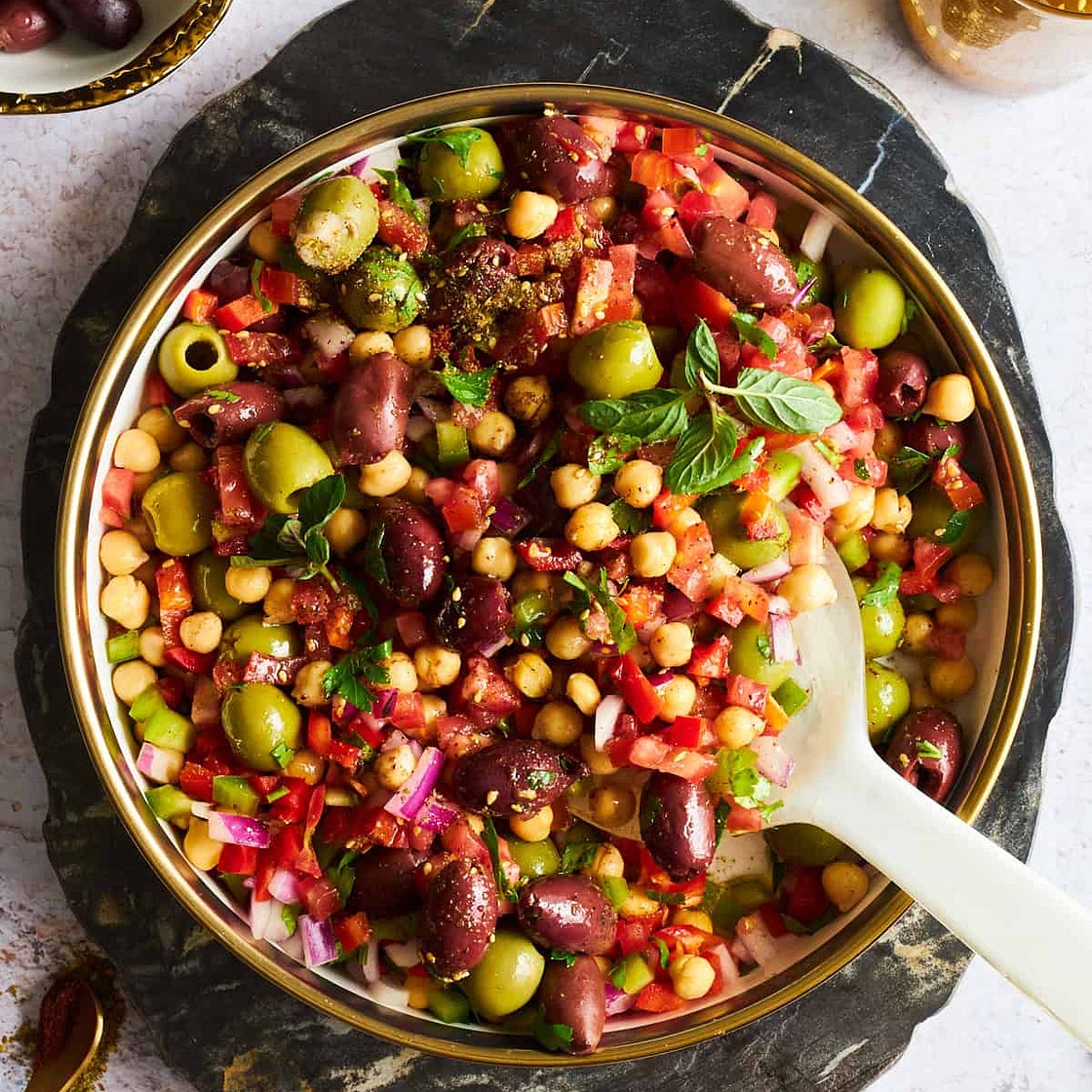 Easy Olive Salad Recipe