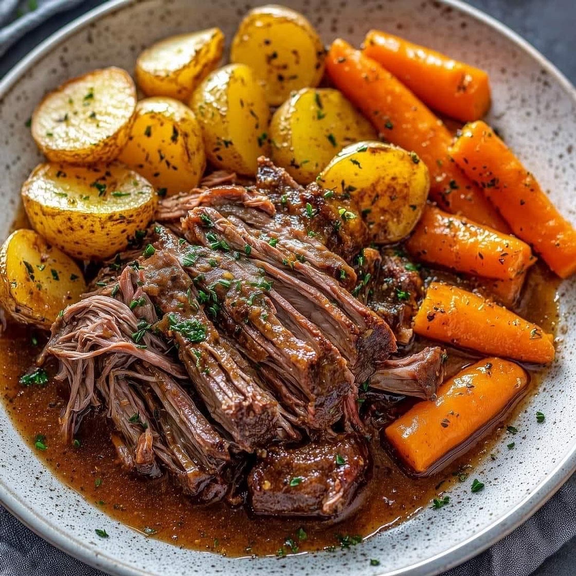 Classic slow cooker pot roast