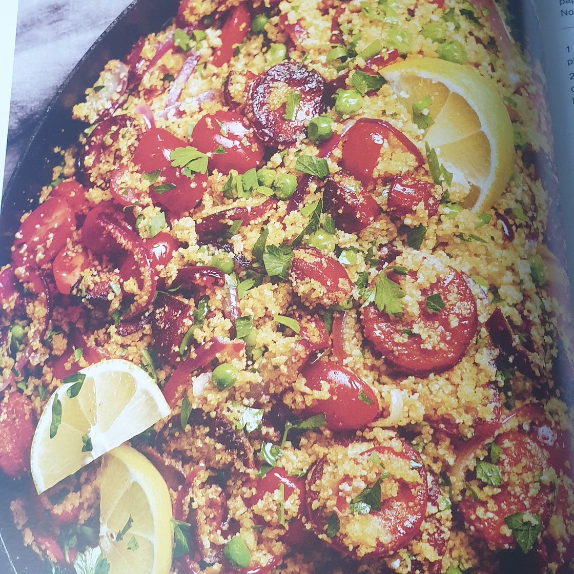 One-pan chorizo couscous