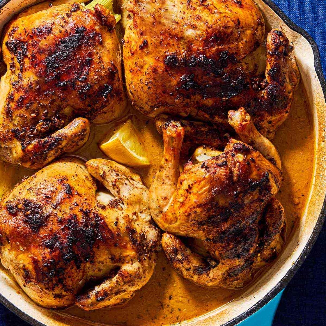 Roasted Cornish Hens