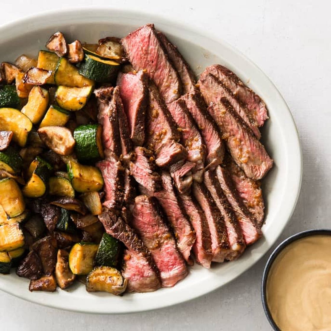 Steak and Vegetables