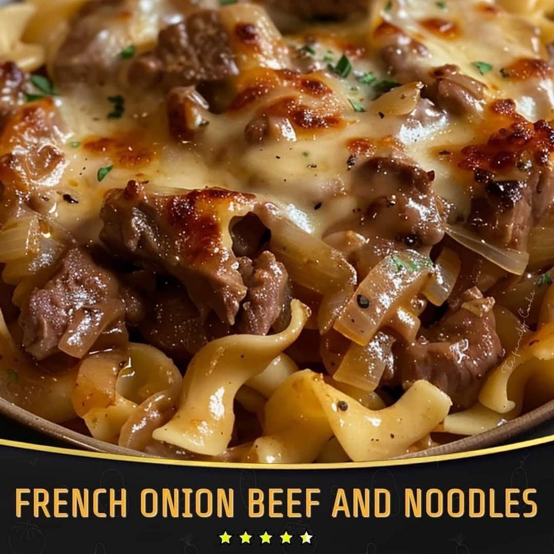 french onion beef and noodles