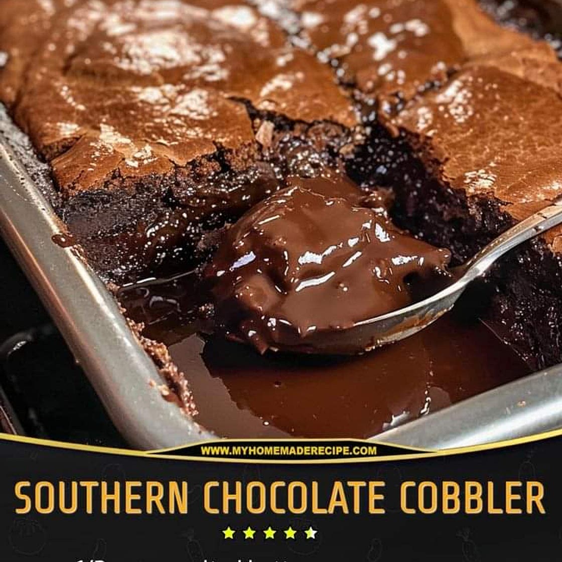 Southern Chocolate Cobbler