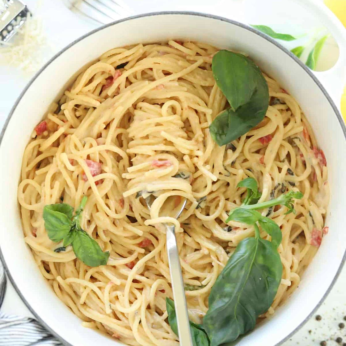 One Pot Parmesan Pasta