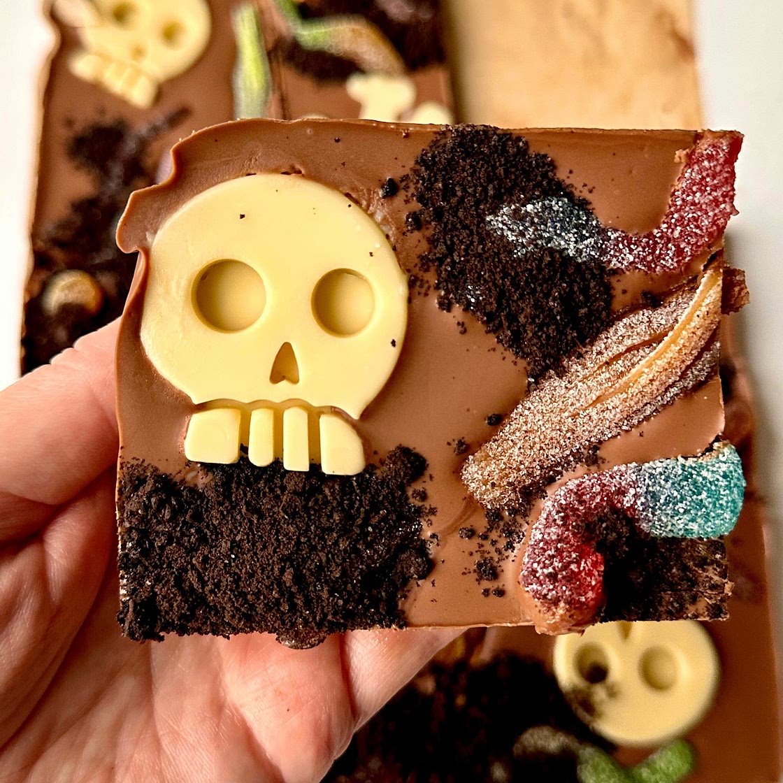 Chocolate Halloween Bark