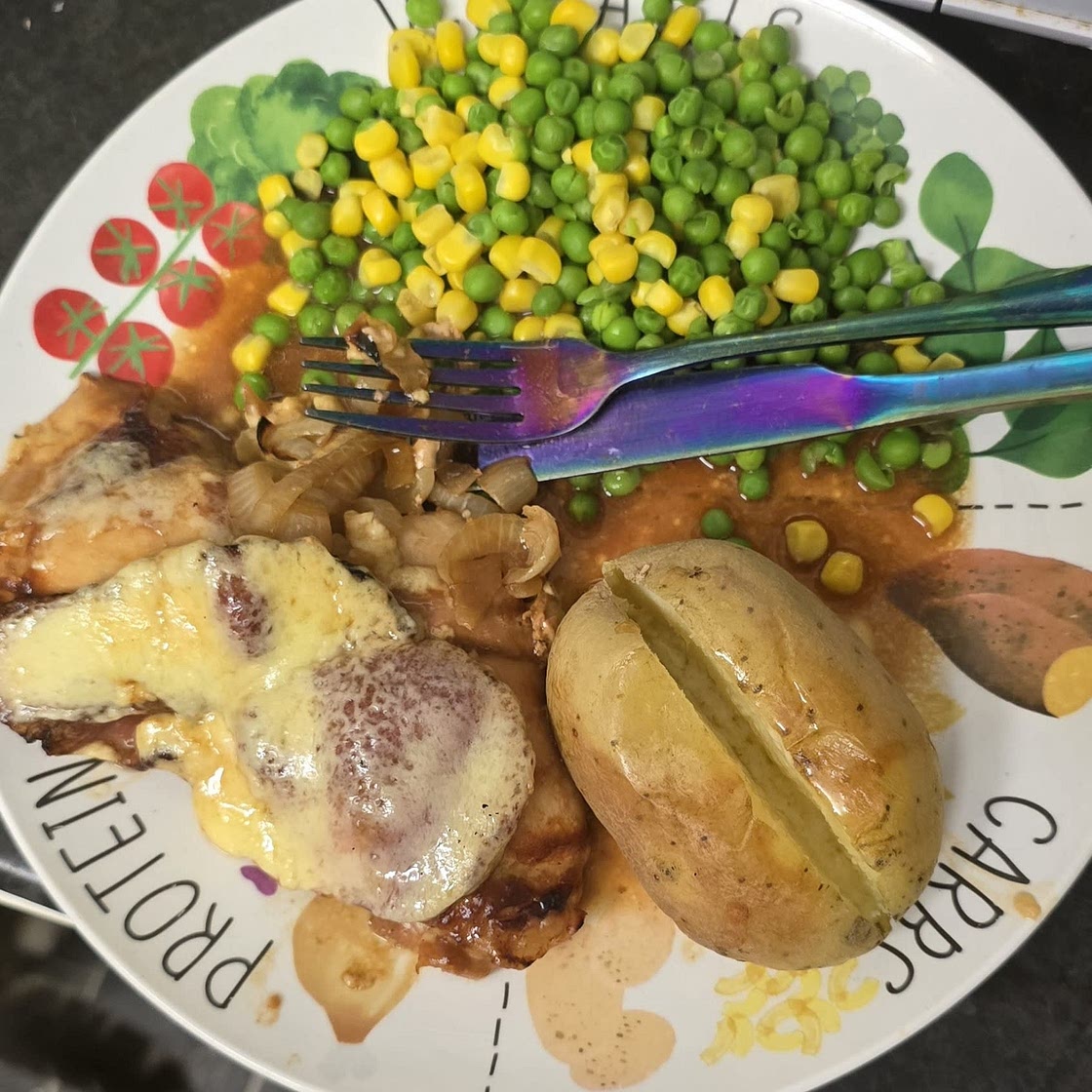 Homemade Hunters chicken.