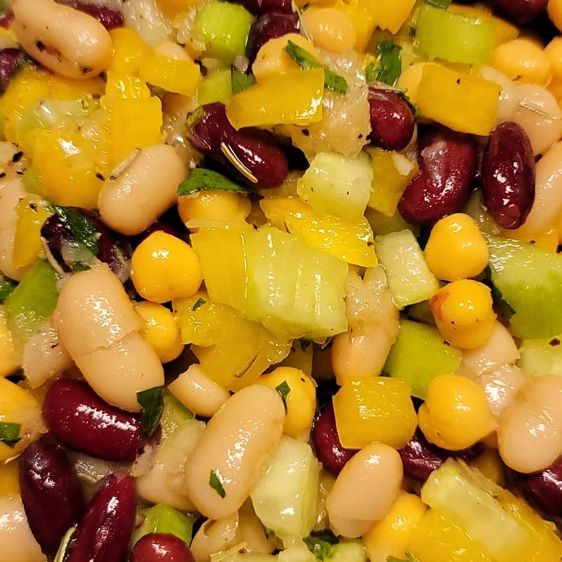 Reverse Your Fatty Liver Lean Three Bean Salad