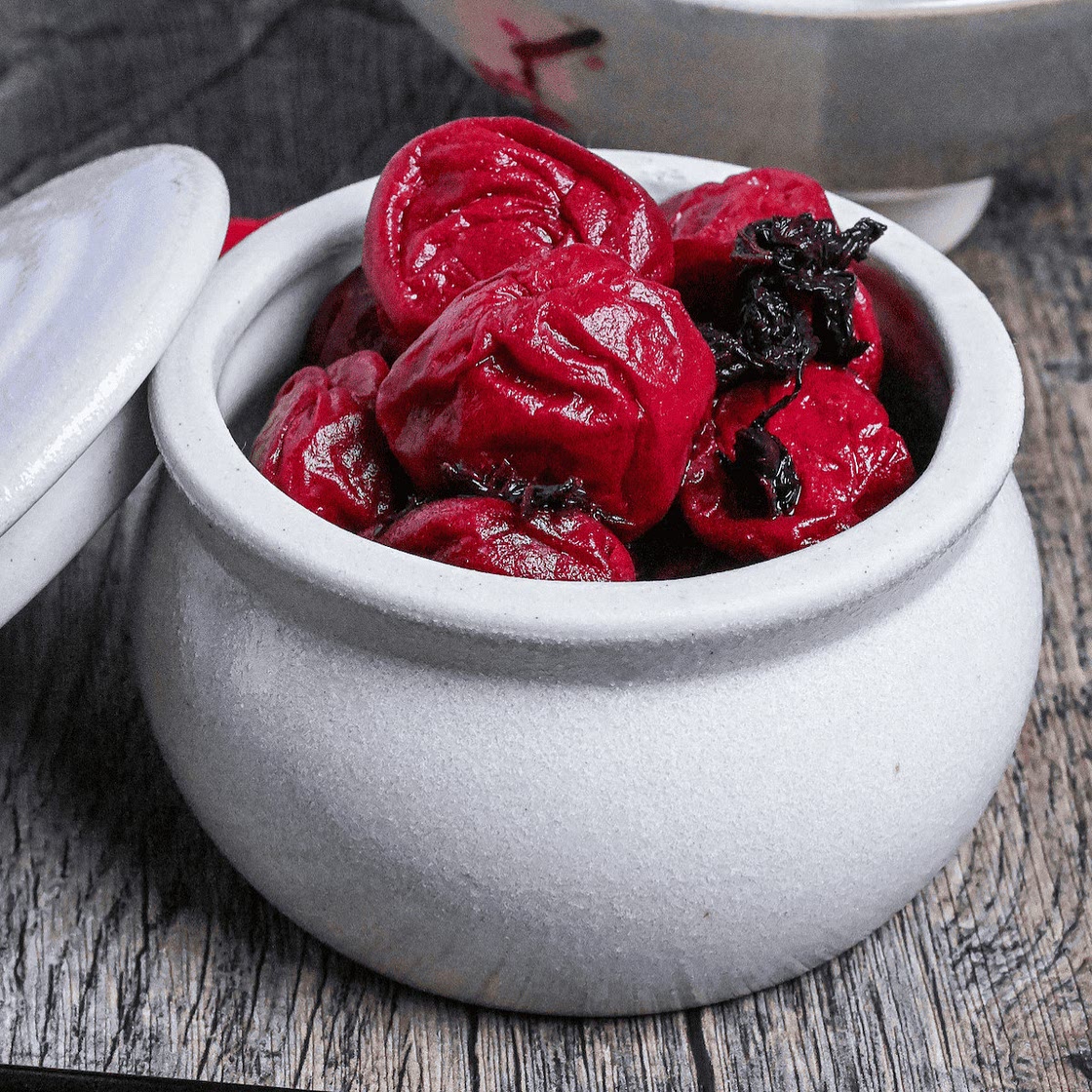 Homemade Umeboshi (Japanese Pickled Plums)
