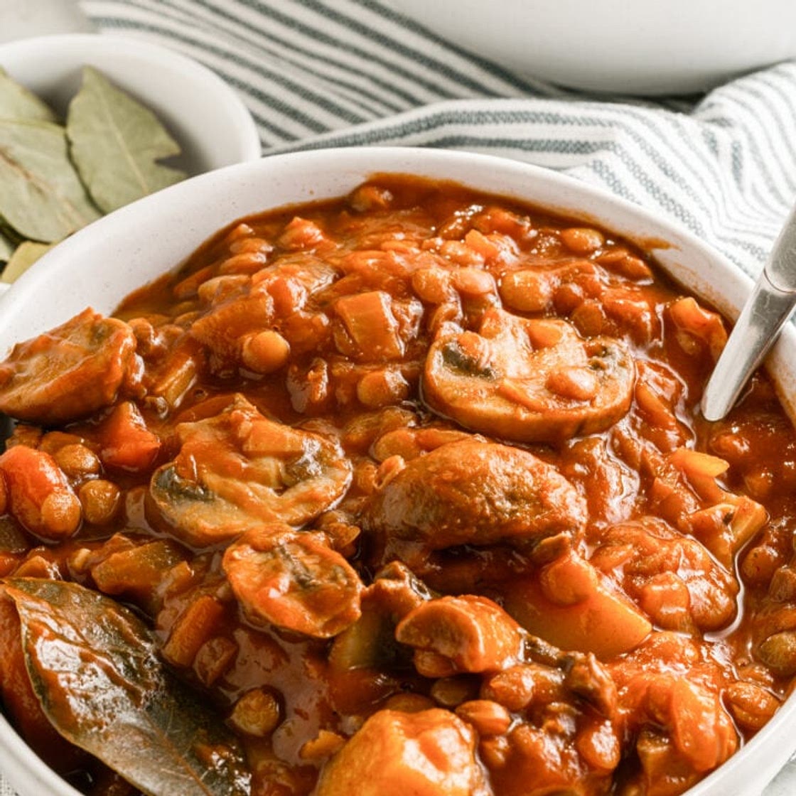 Lentil Mushroom Stew