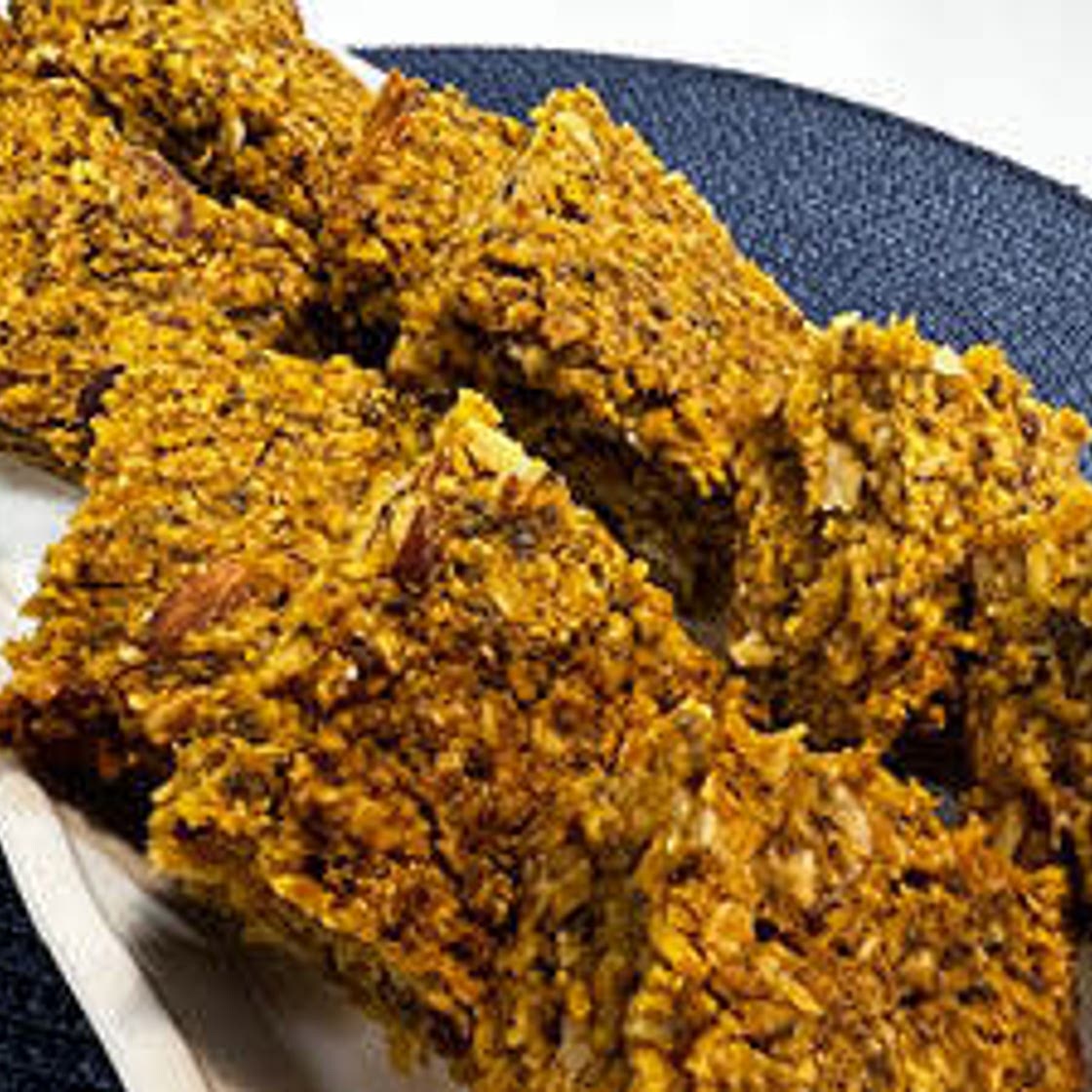 Maple Pumpkin Oat Bars