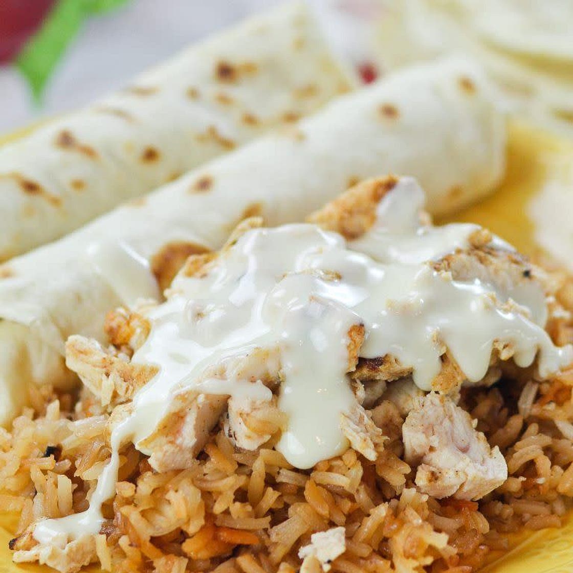 Queso Chicken Rice