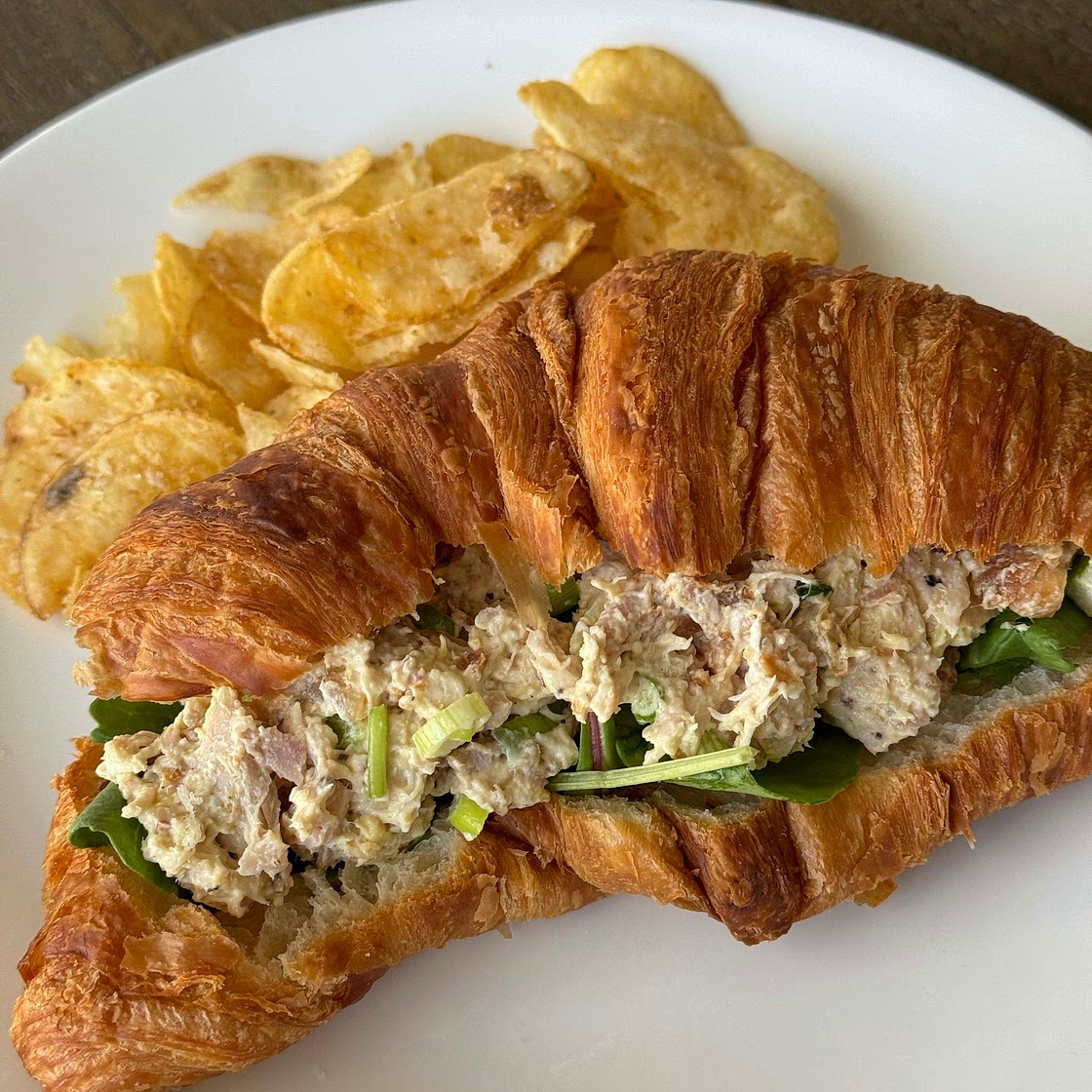 Chicken salad croissant 