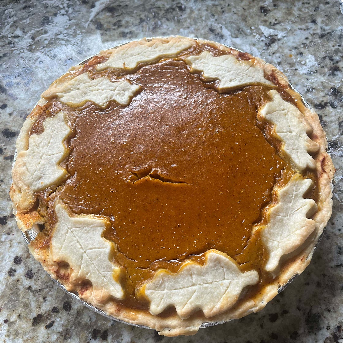 Dairy-Free Pumpkin Pie