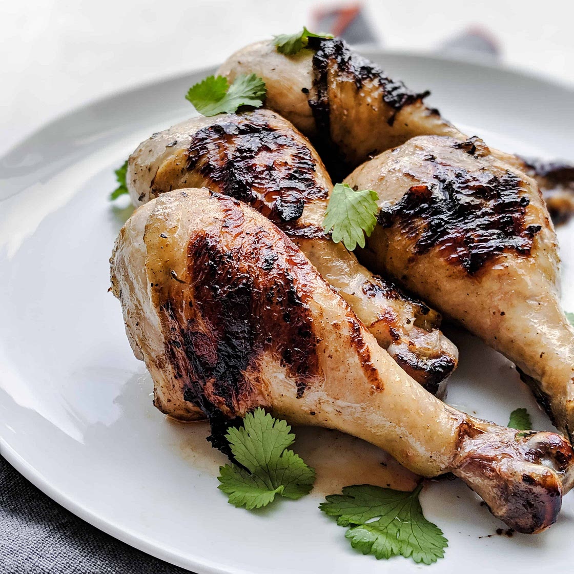 Chicken Drumsticks with Asian Style BBQ Sauce