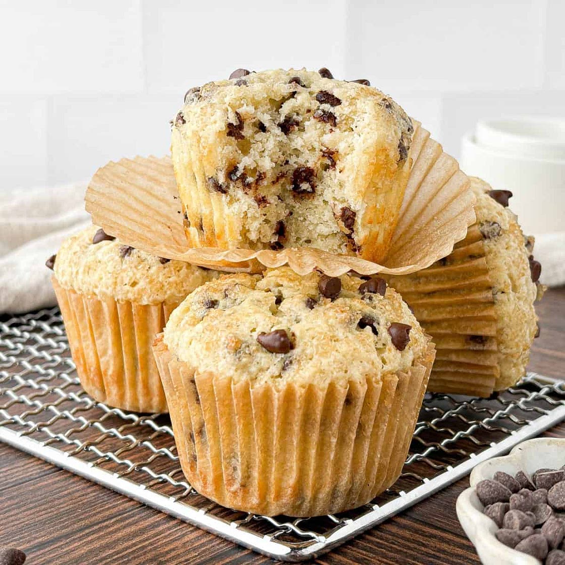 Buttermilk Chocolate Chip Muffins
