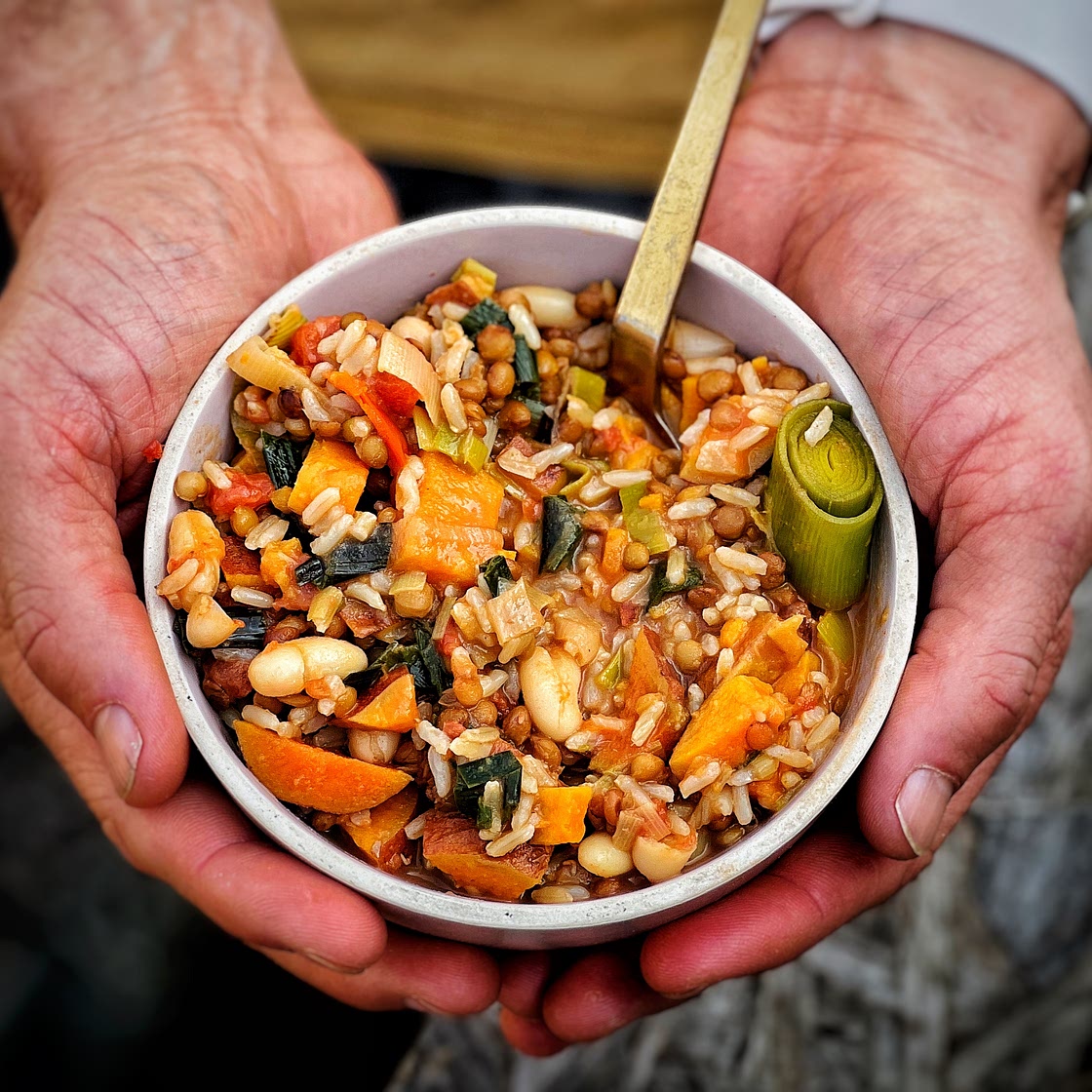 Prebiotic Superfood stew for better gut health