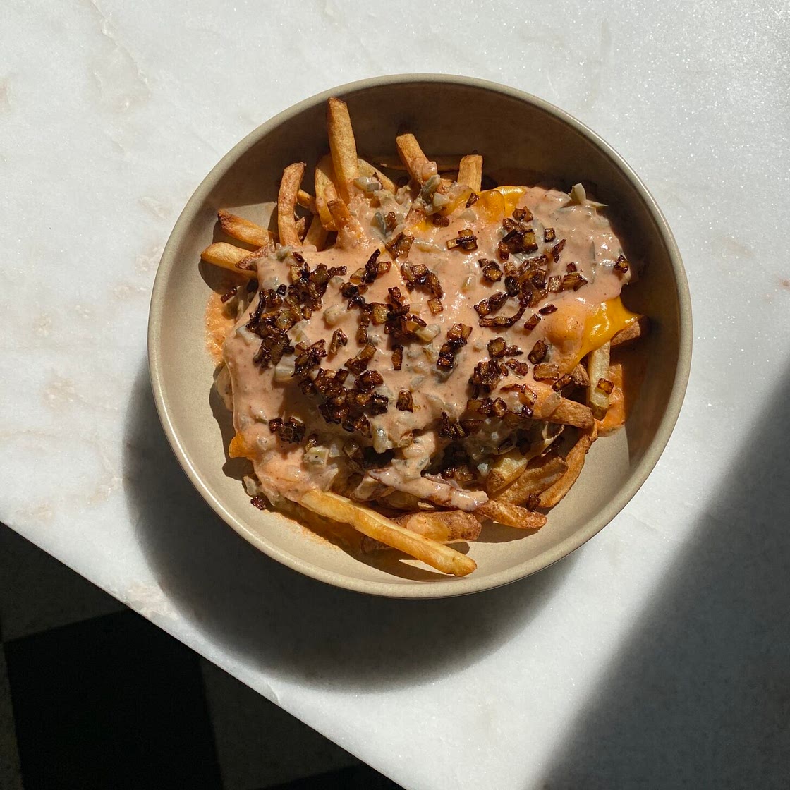 Vegan Animal Style Fries