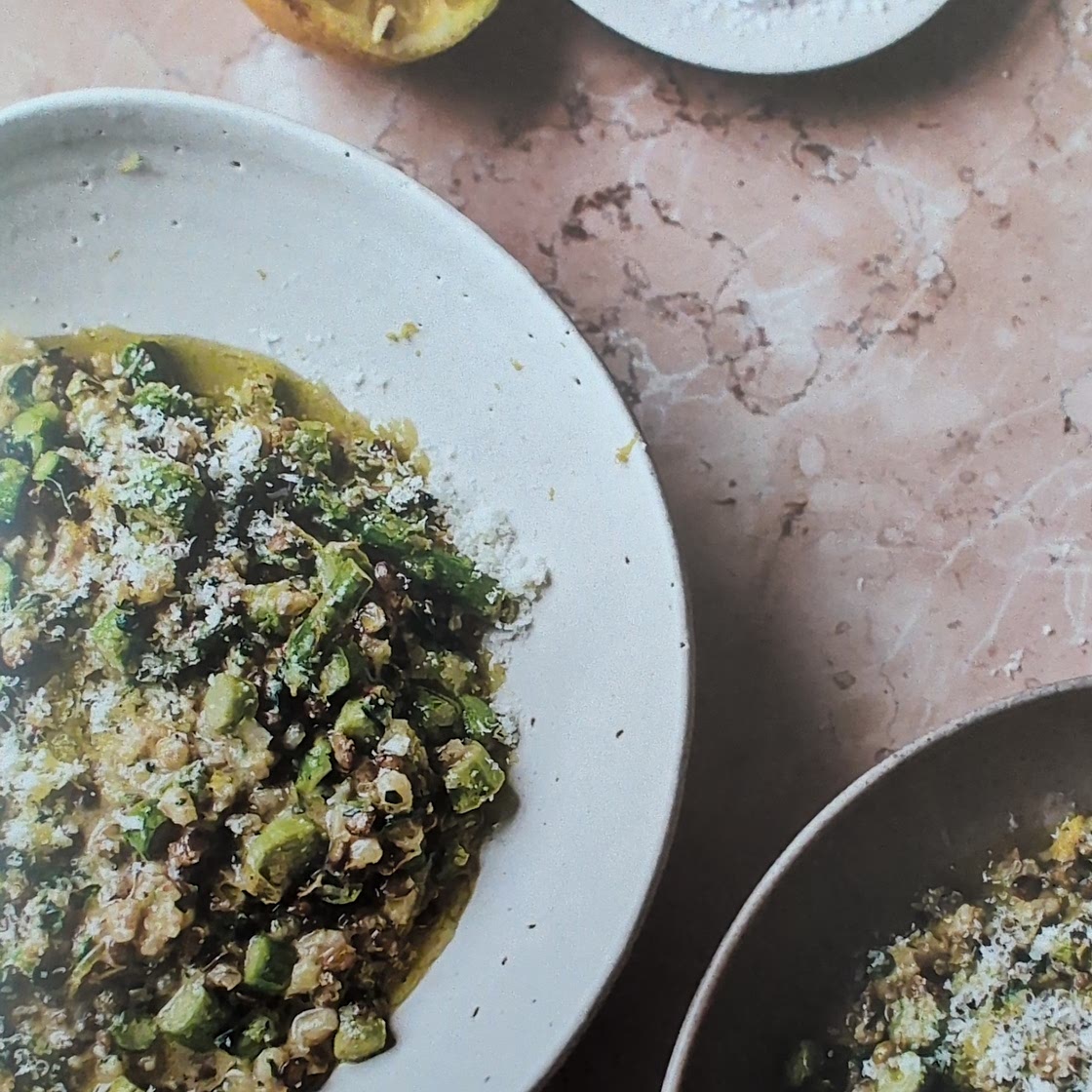 Asparagus and Pearl Barley Risotto TS 161