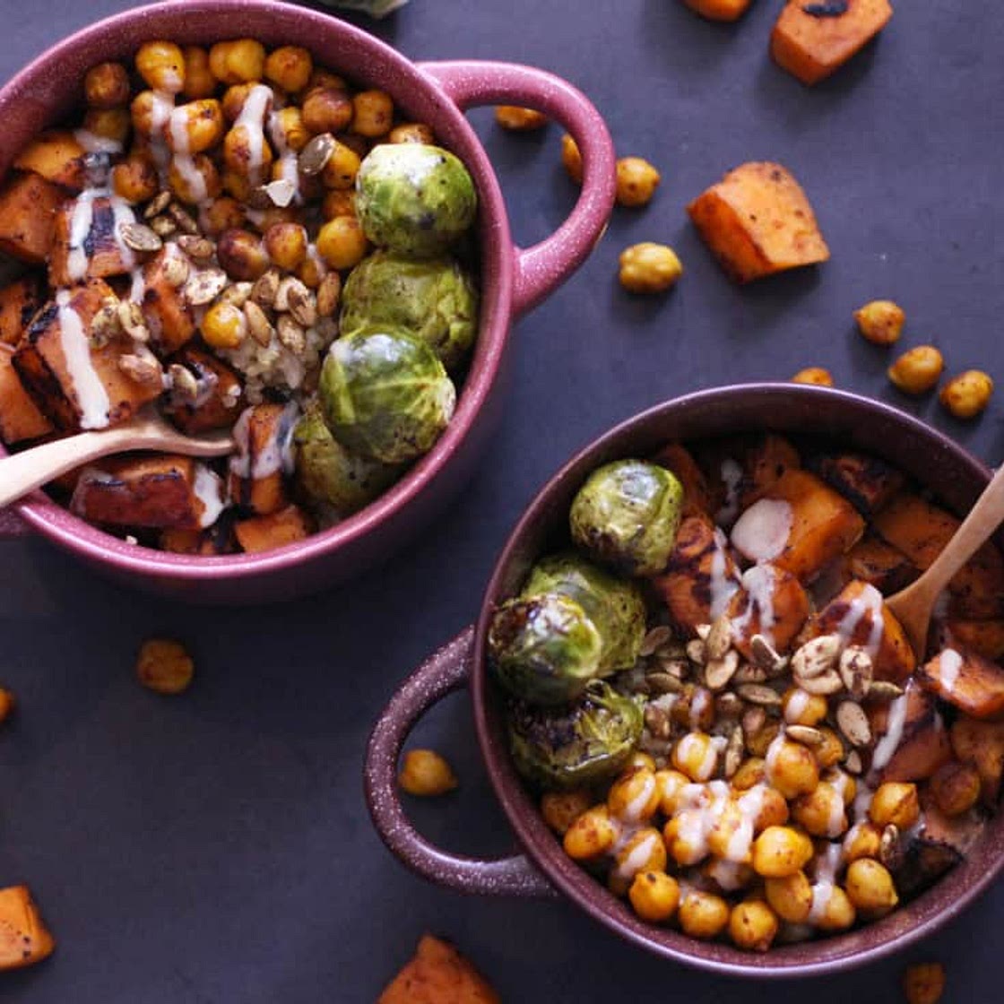 Wonderful Winter Veggie Bowls (Vegan, GF)