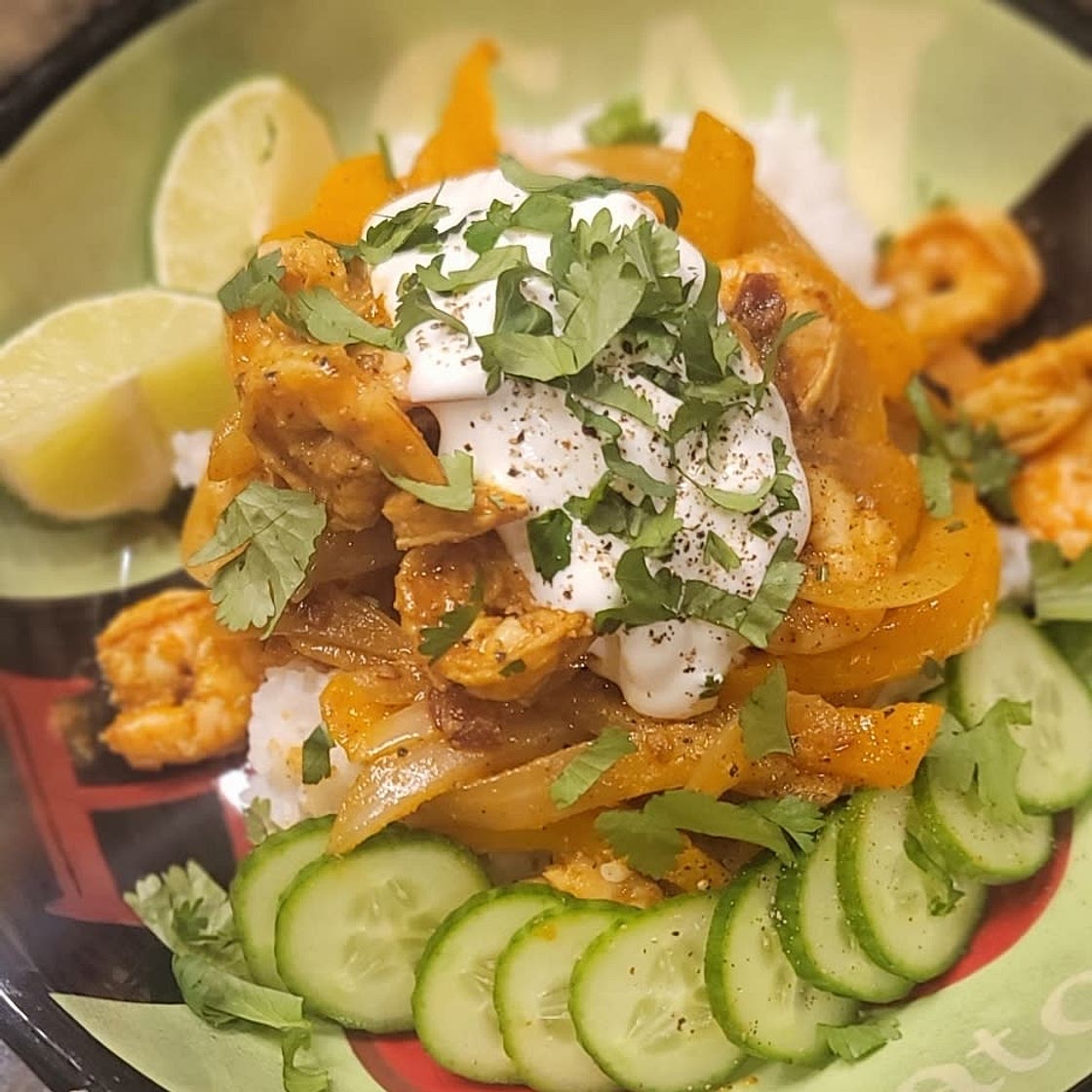 Chipotle Lime Shrimp Bowls