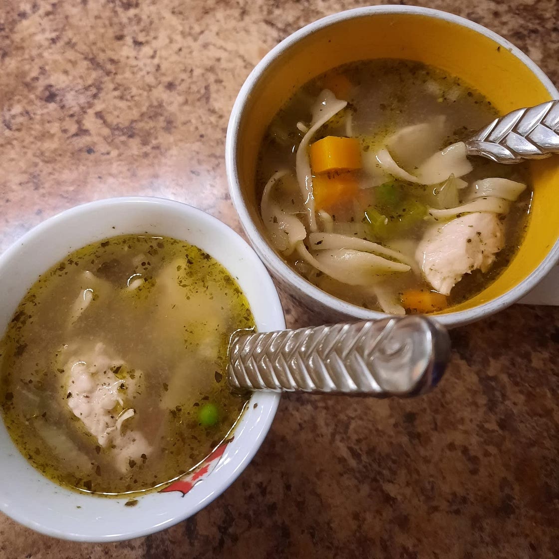 Crockpot Chicken Noodle Soup {So Easy!}