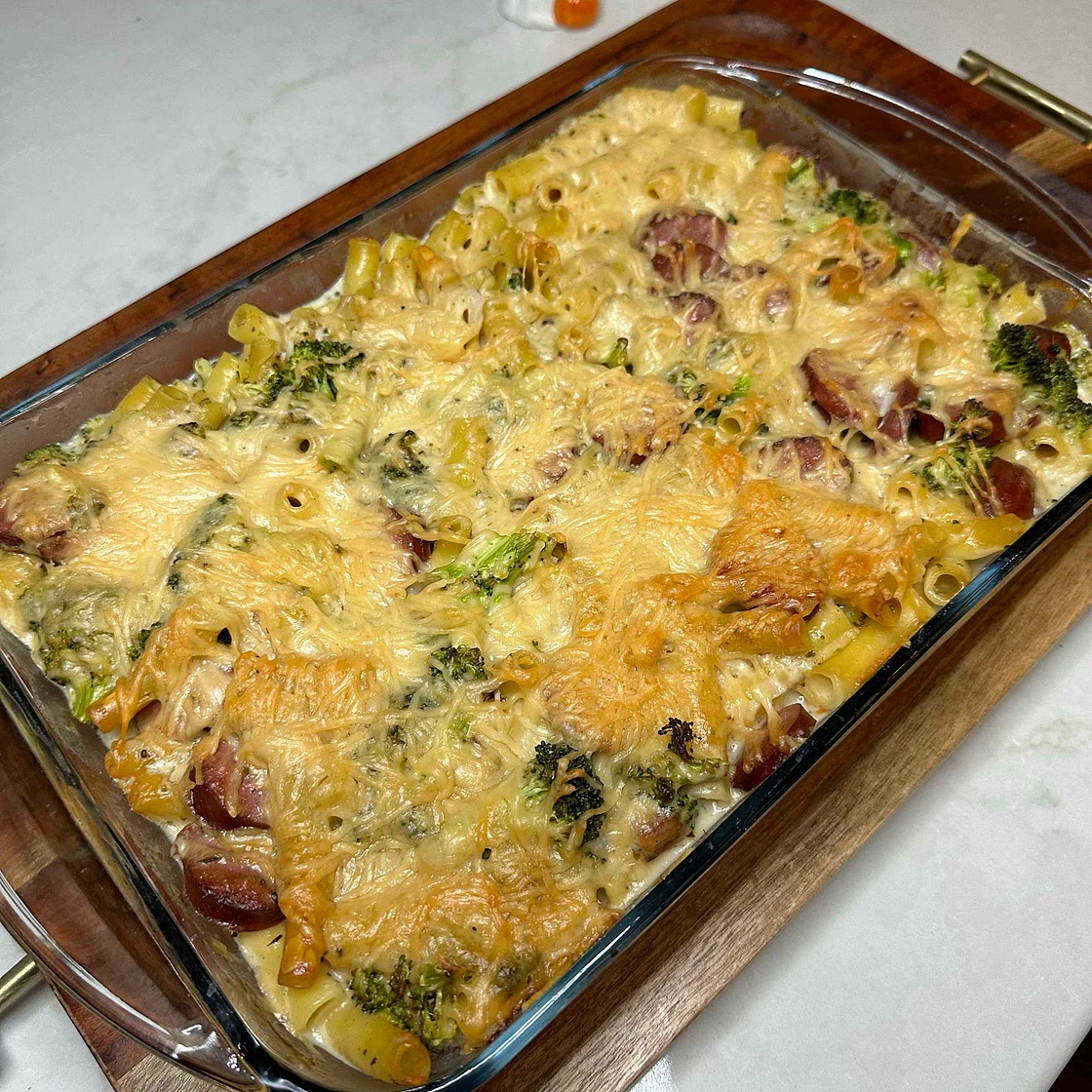 Smoked Sausage Alfredo