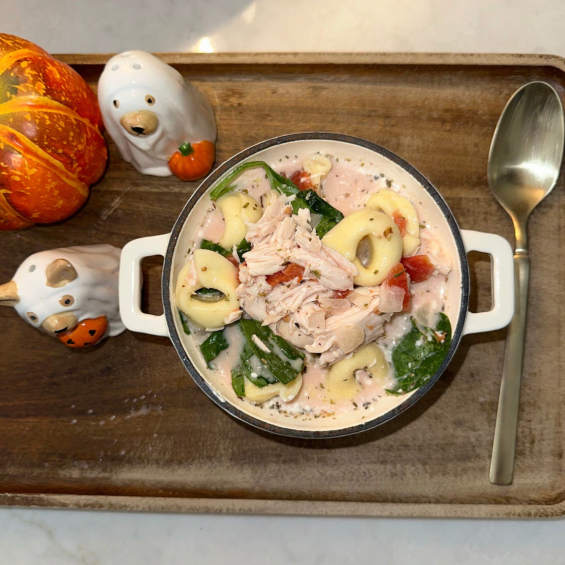 Chicken and Tortellini Soup