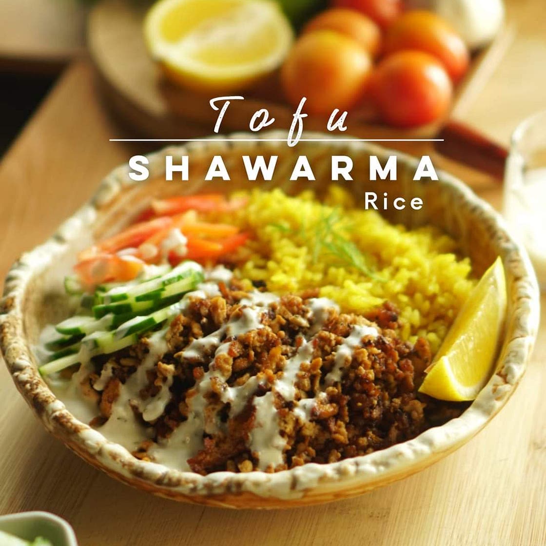 Tofu Shawarma Rice
