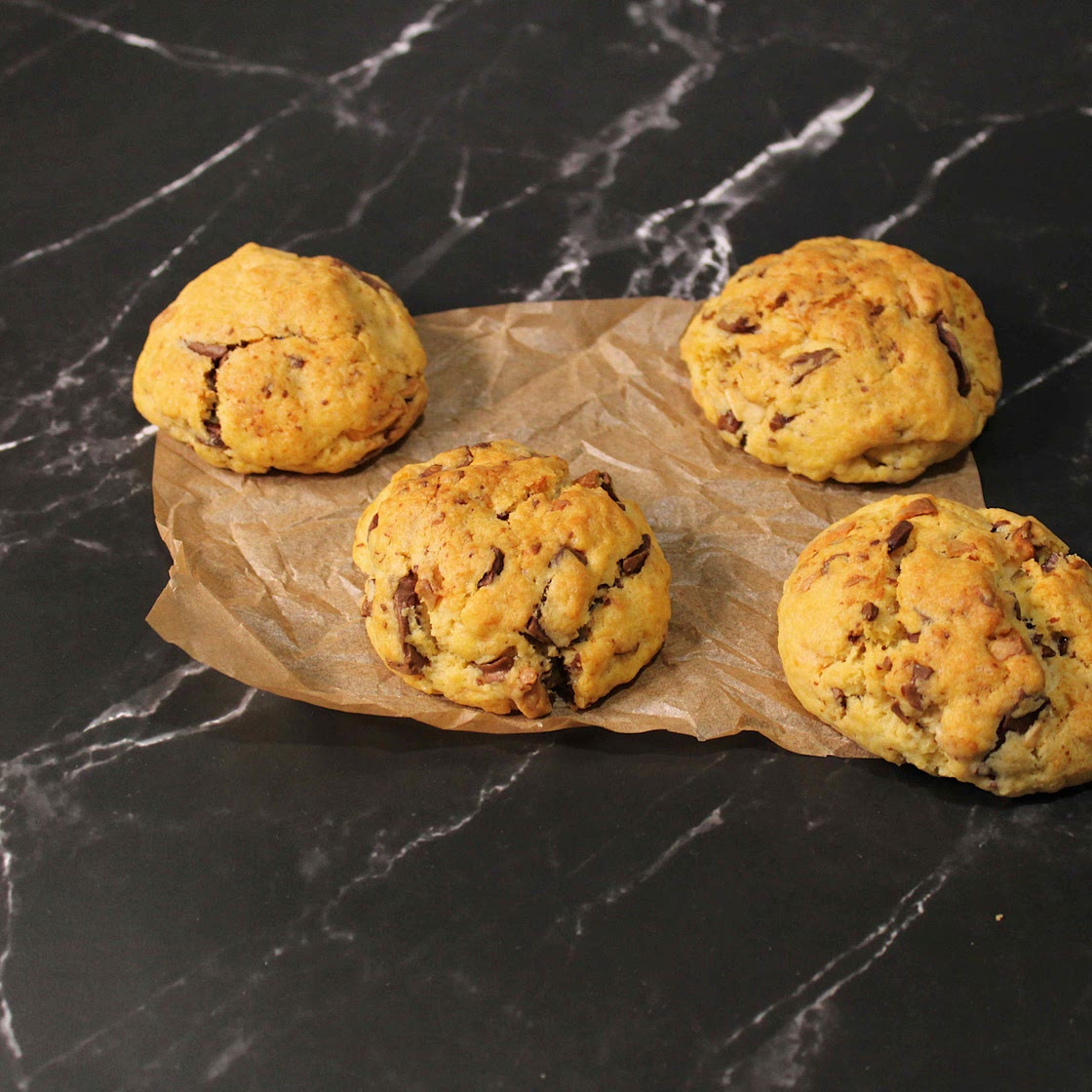 Chocolate chip cookies. 