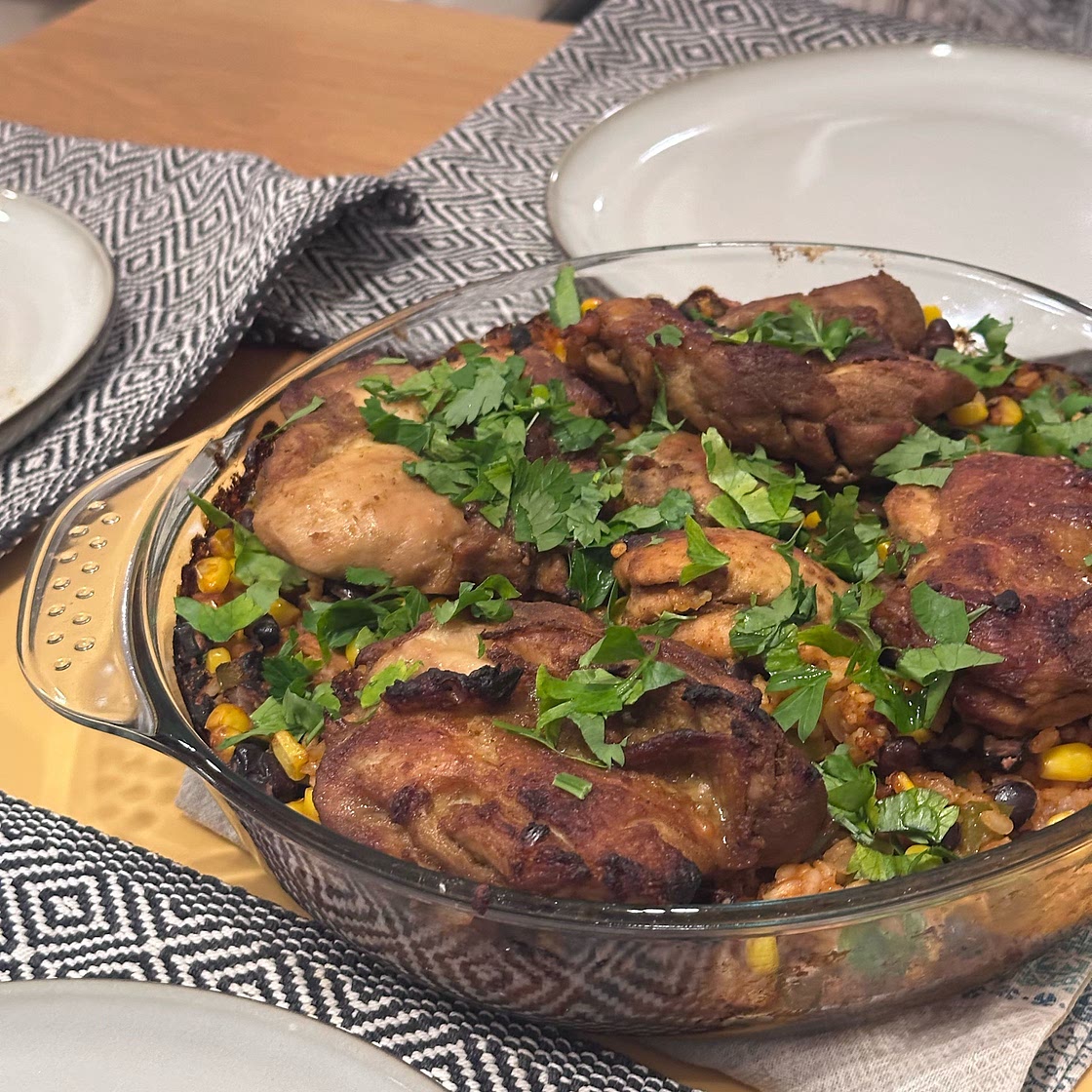 One Pot Mexican Chicken and Rice