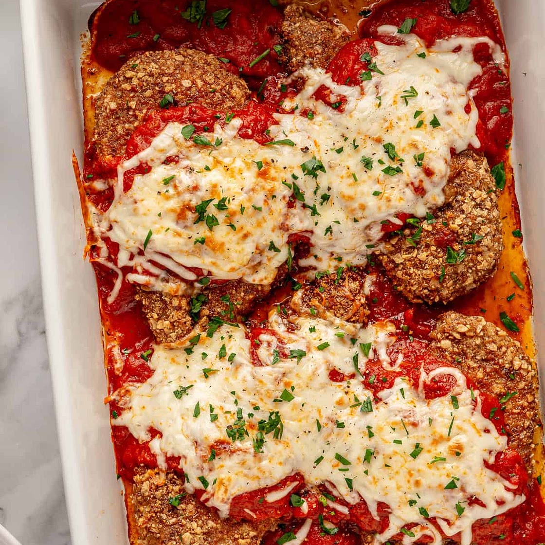 Gluten-Free Crispy Chicken Parm