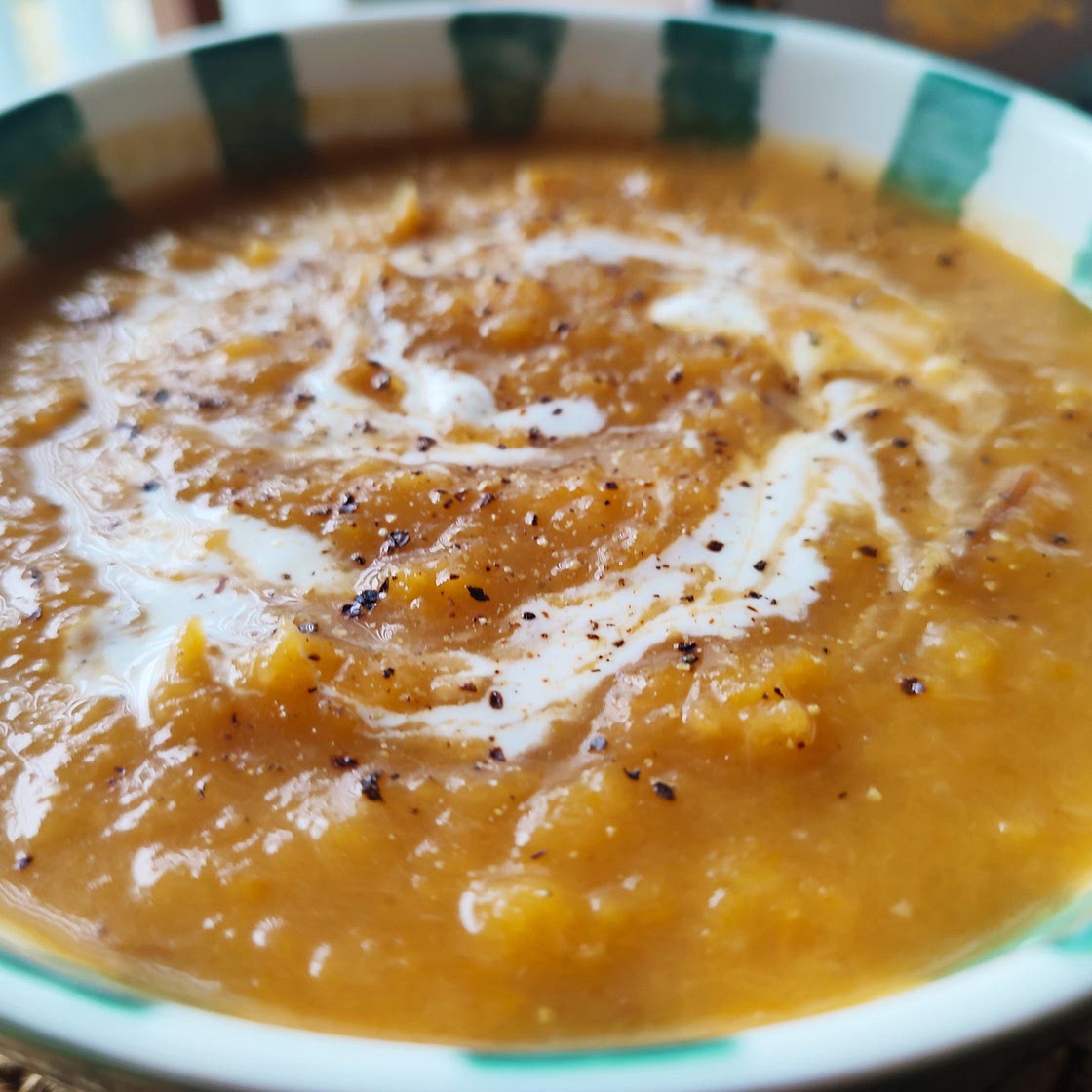 Roasted Squash and Leek Soup (Vegetarian)