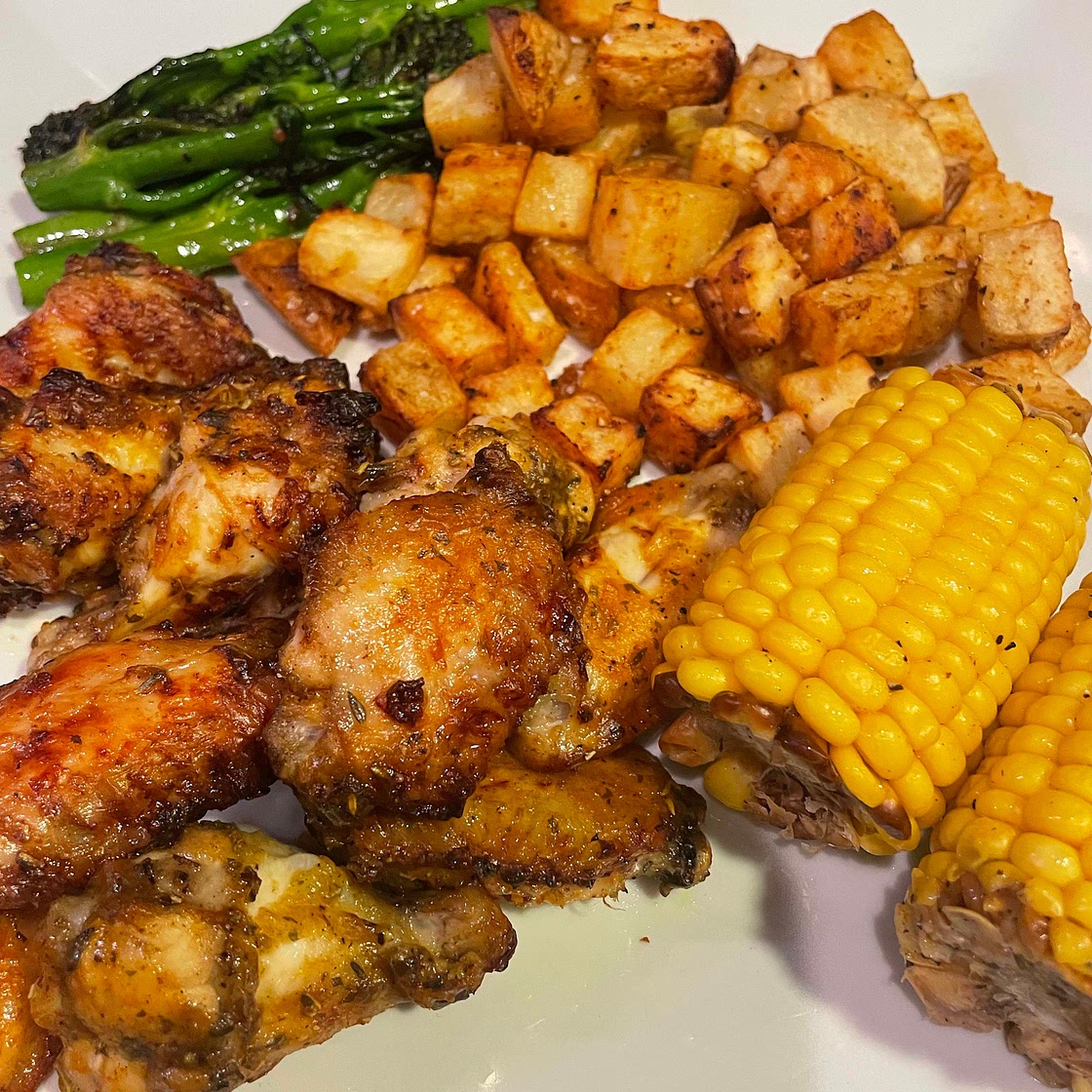 Nandos Lemon and Herb Chicken wings 