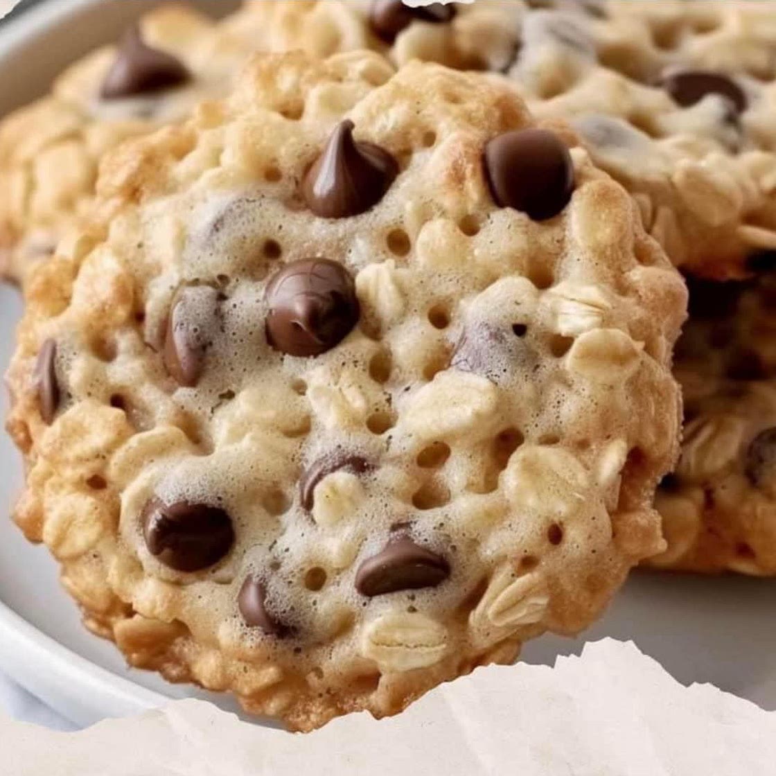 Rice Krispie Chocolate Chip Cookies