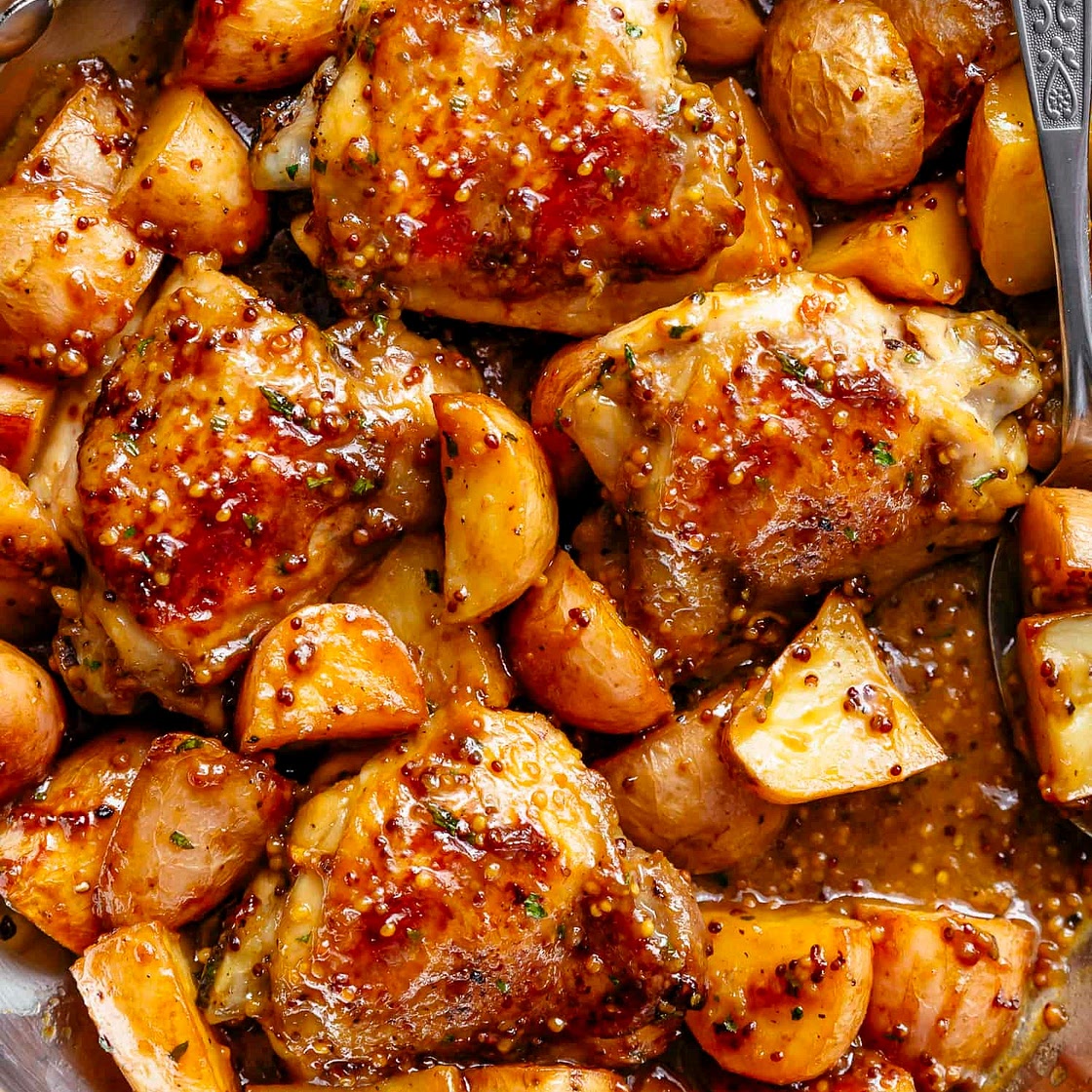 Chicken Vesuvio