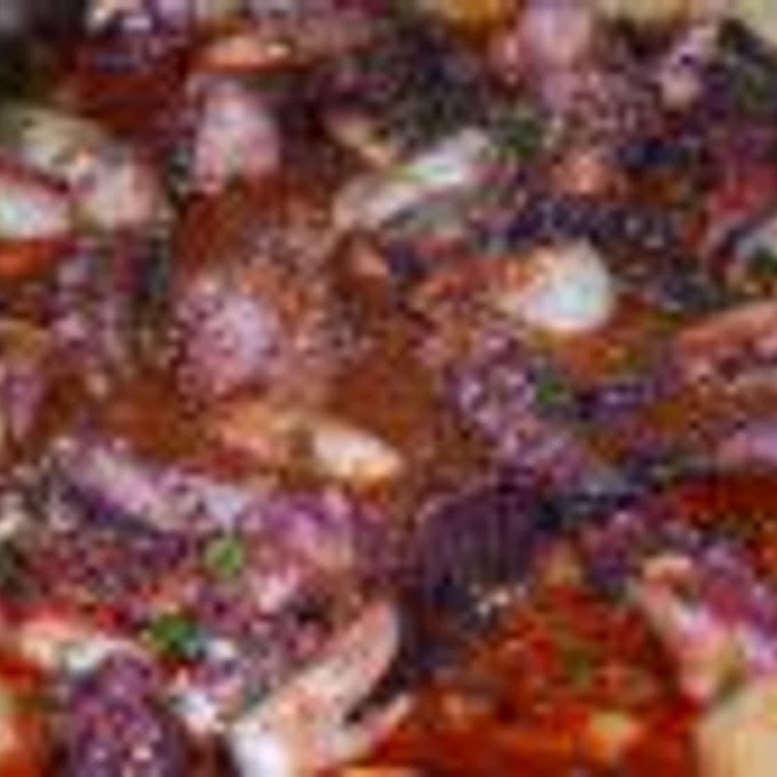 Traditional Azorean Roasted Octopus