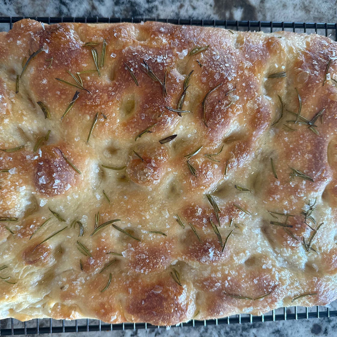 The BEST Sourdough Focaccia