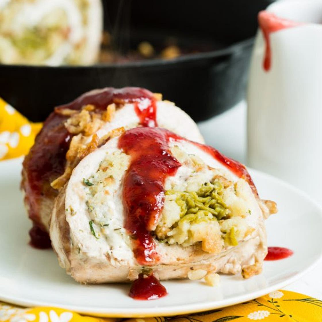 Thanksgiving Stuffed Turkey Breast Recipe