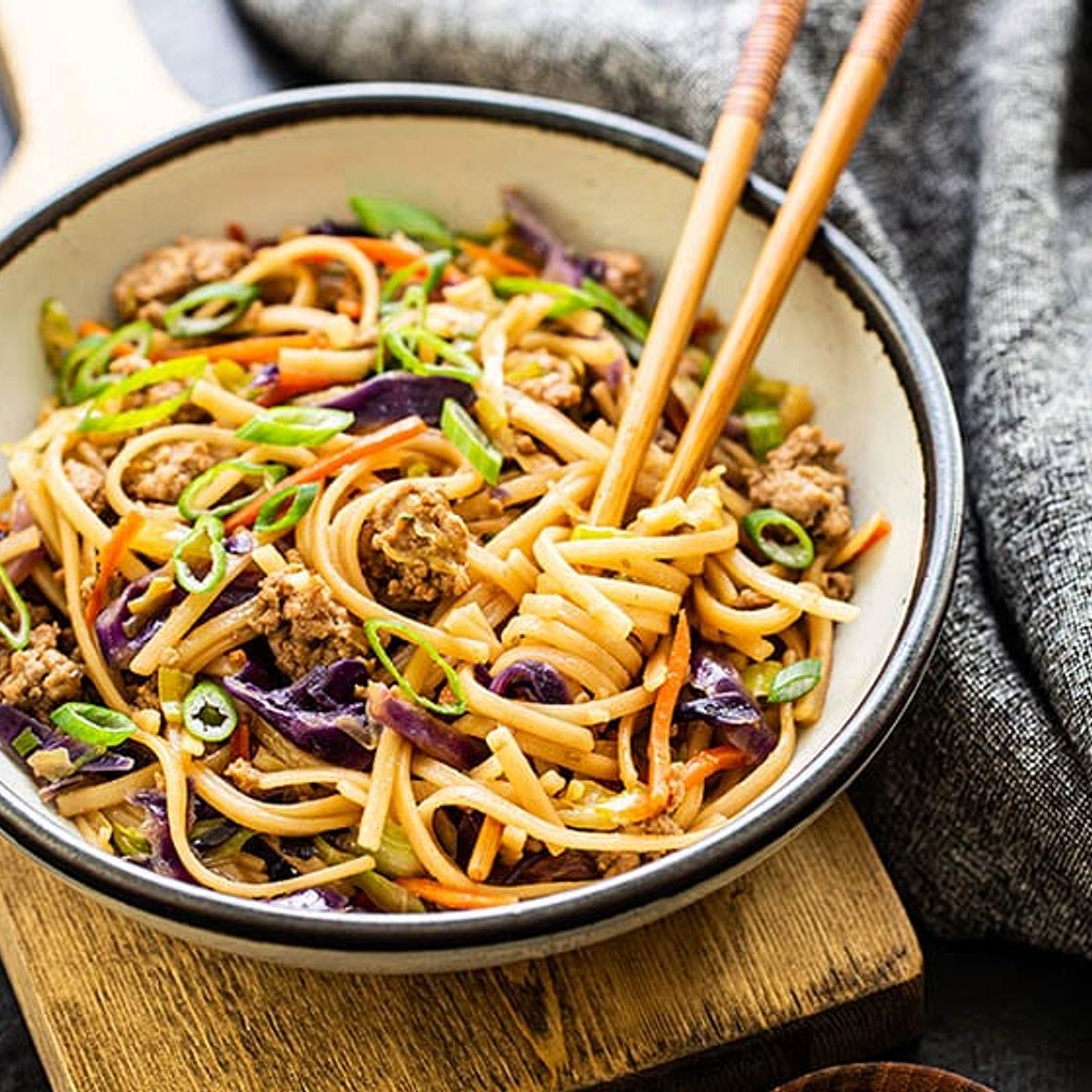 Potsticker Noodle Bowls