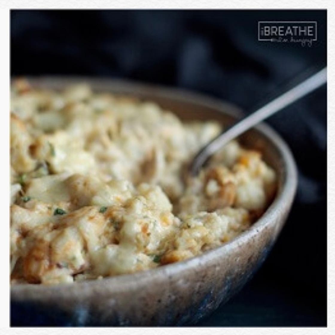 green chicken enchilada cauliflower casserole