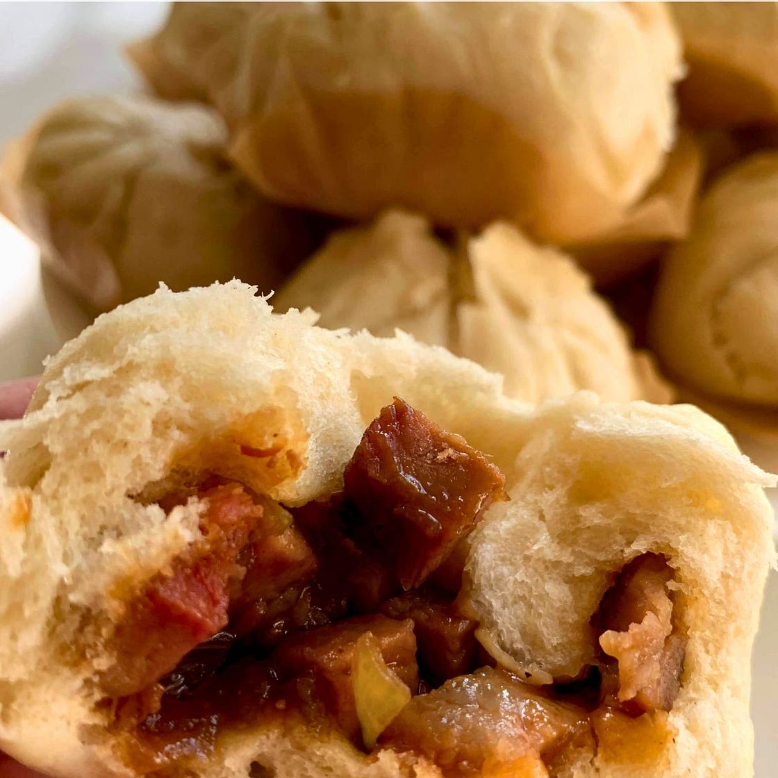 Homemade Steamed BBQ Pork Buns (Char Siu Bao) Recipe