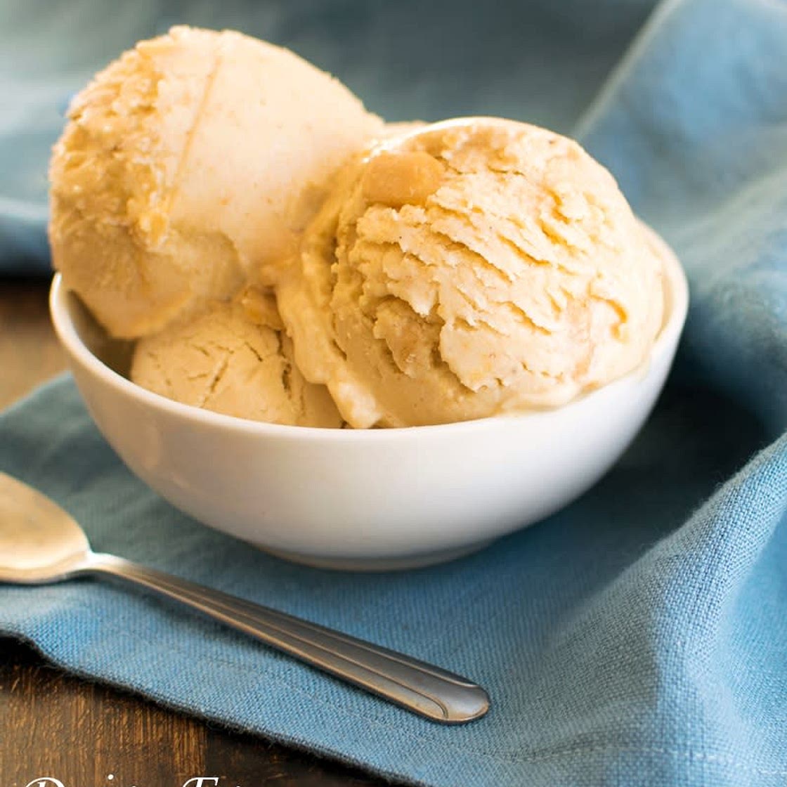 Peanut butter ice-cream