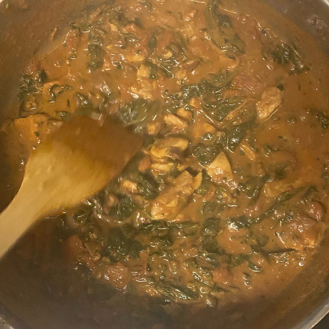 Healthy tikka masala