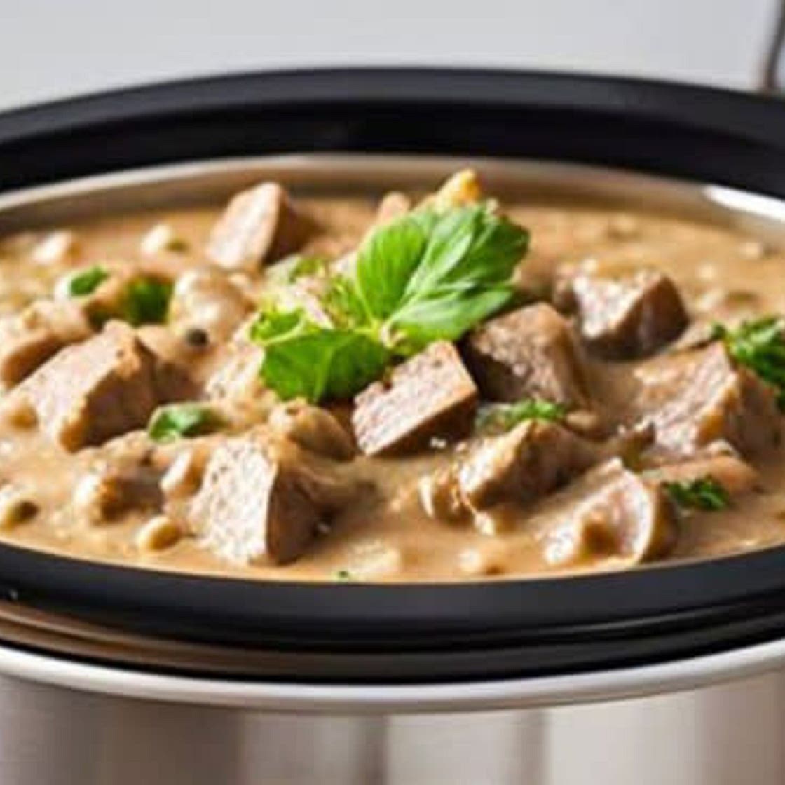 Beef Stroganoff (crockpot)
