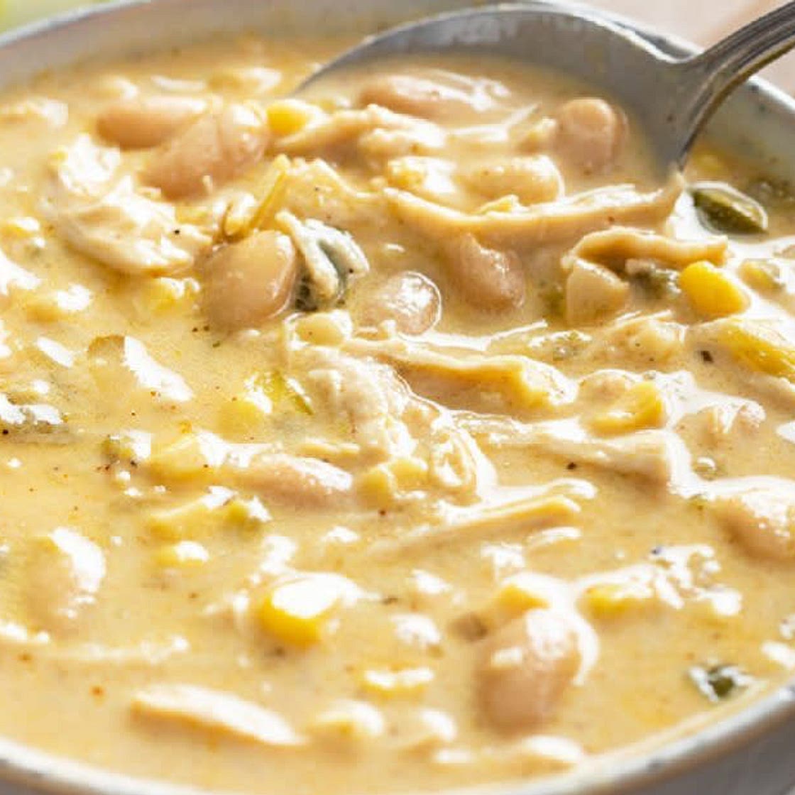 White Chili (crockpot)