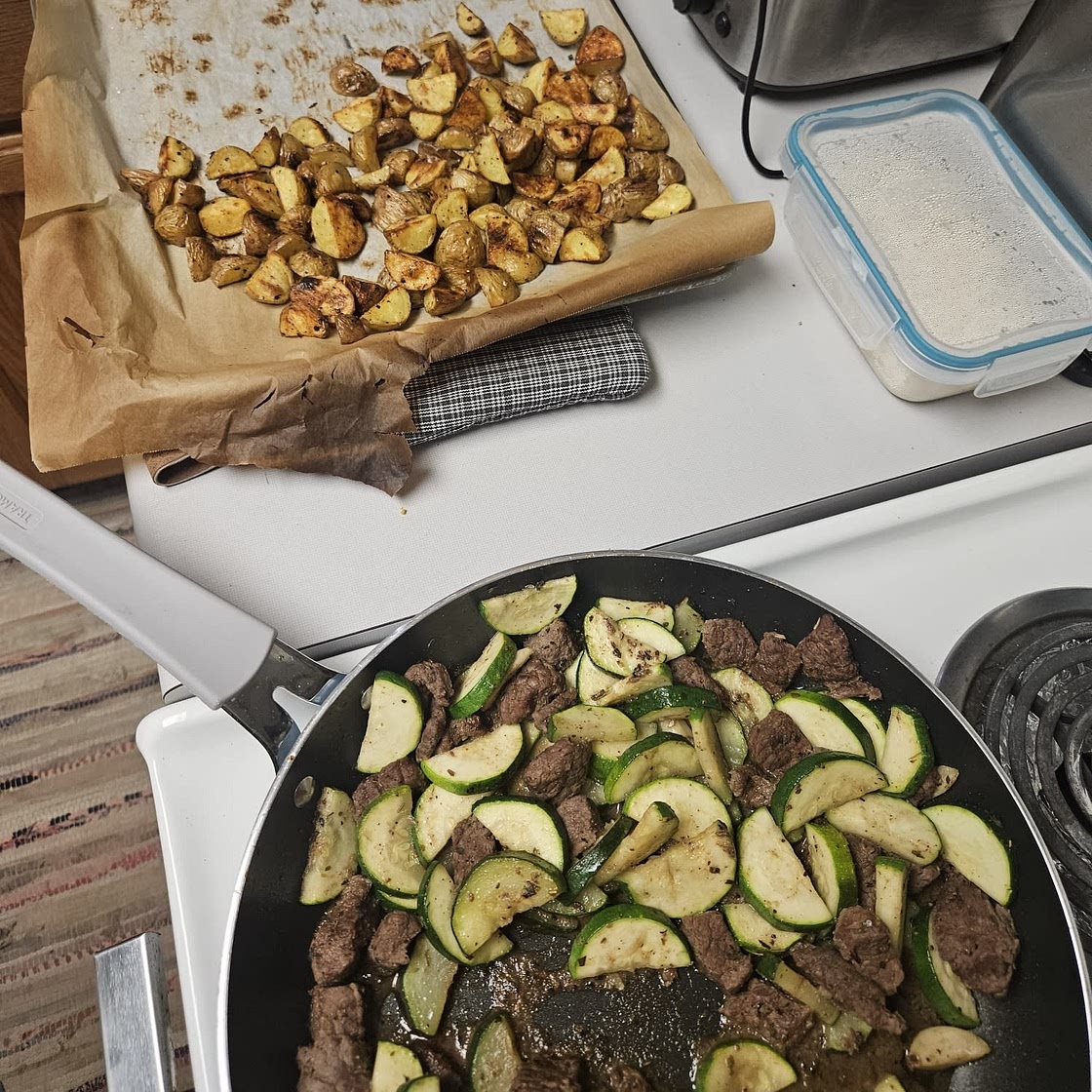 Quick Beef and Zucchini Skillet (Meal-Prep)