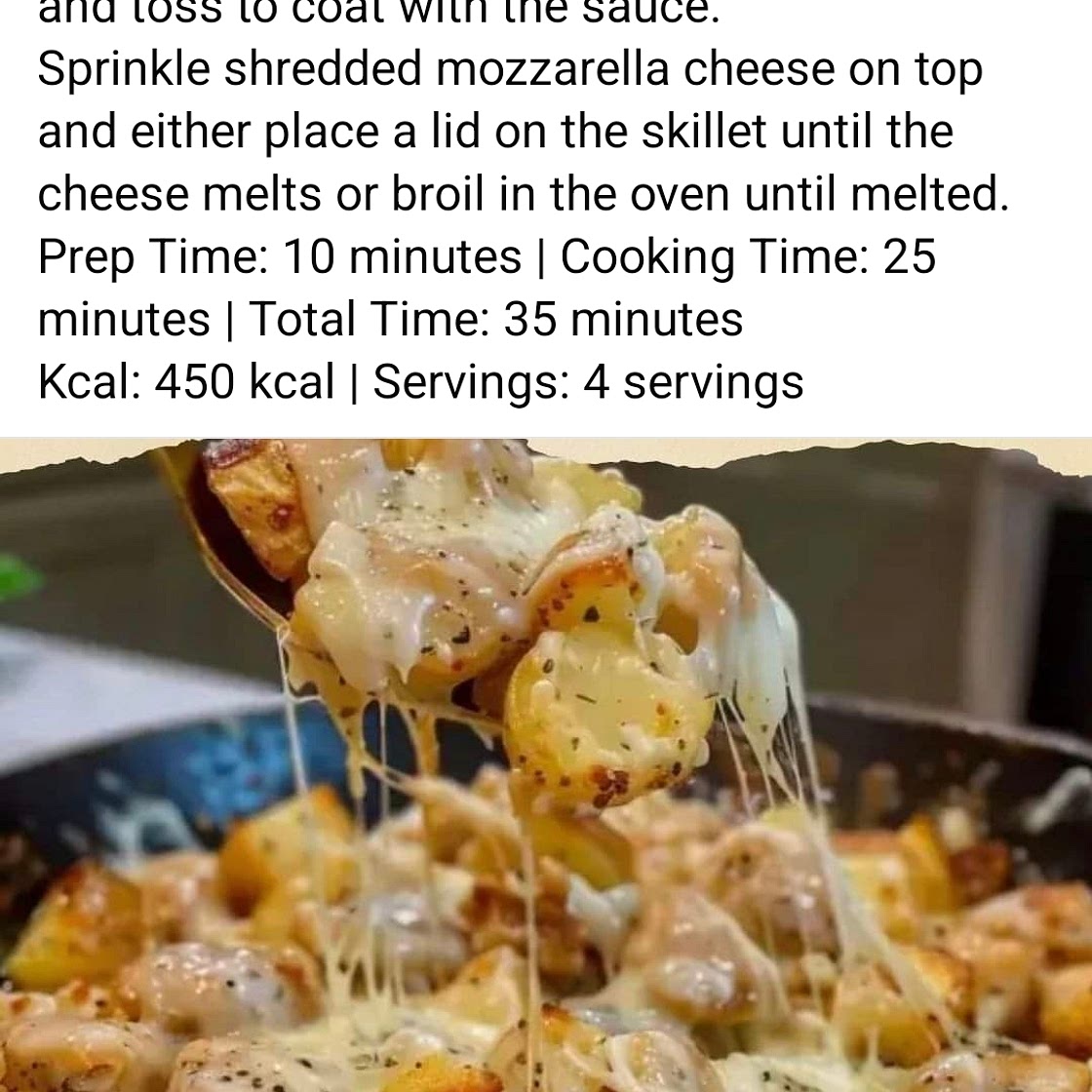 Parmasen chicken and potatos
